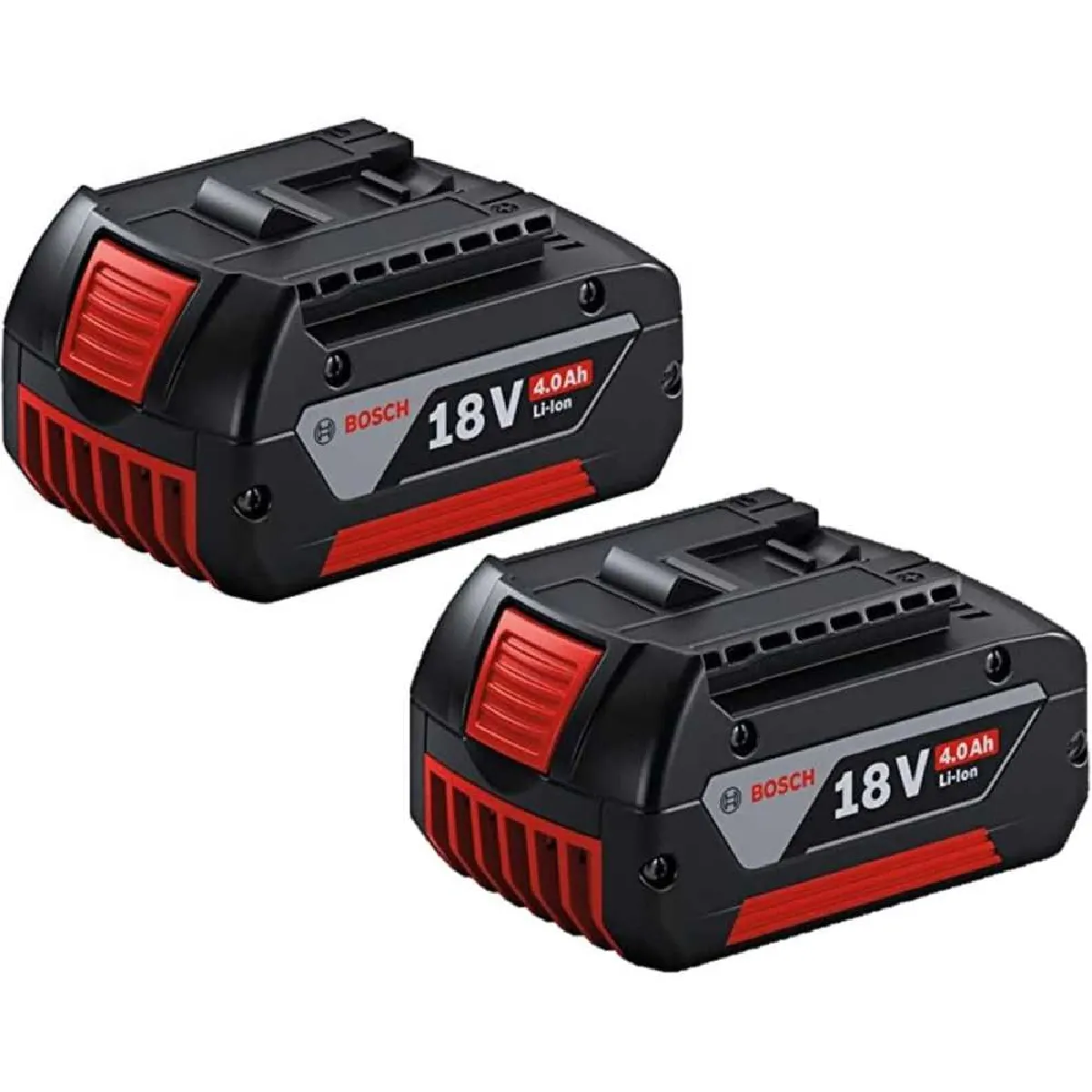 Pack 2 batteries GBA 18V 4Ah Lithium BOSCH - vue 2