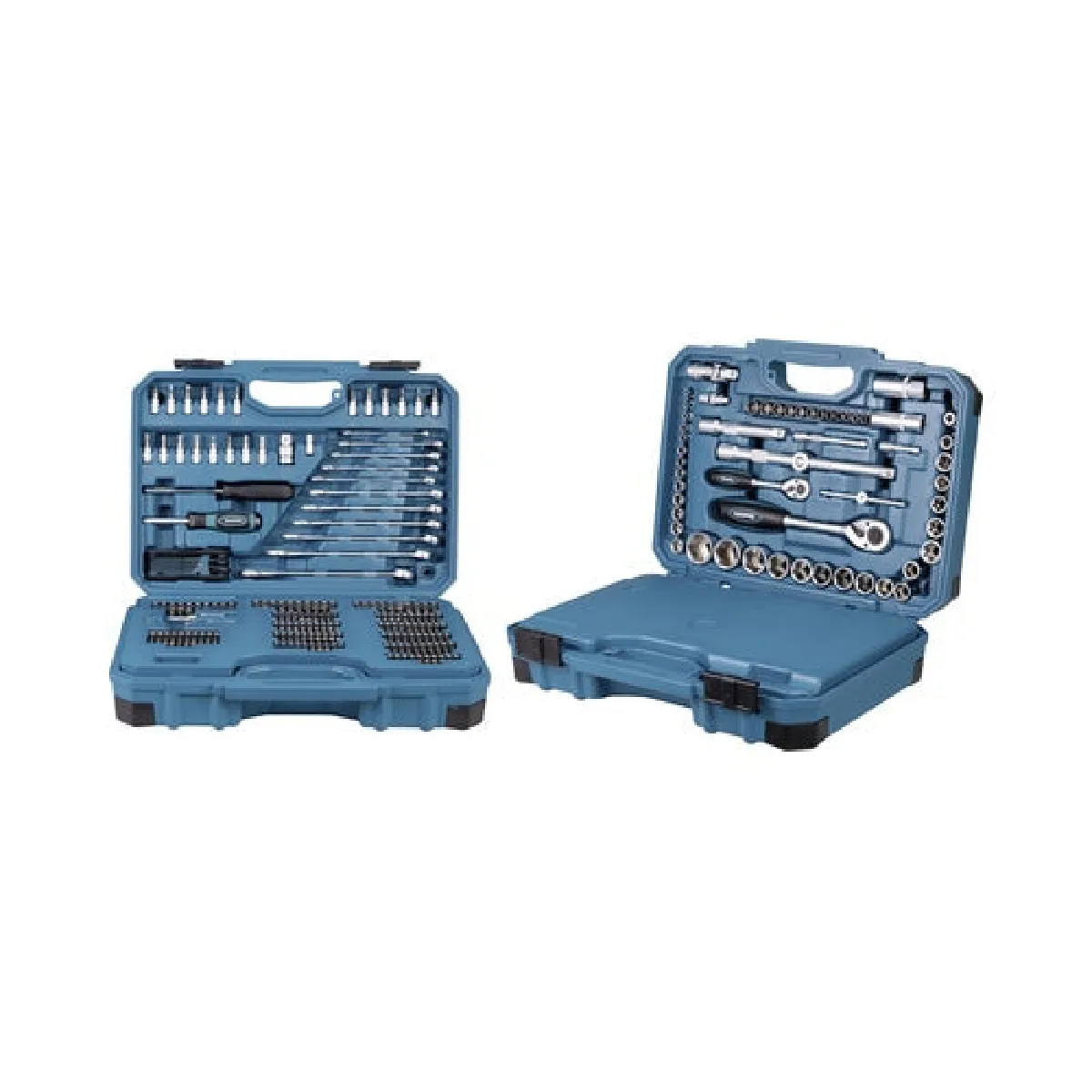 Makita Jeu doutils - 231 pcs - Acier et plastique - Couleur noire - Durable