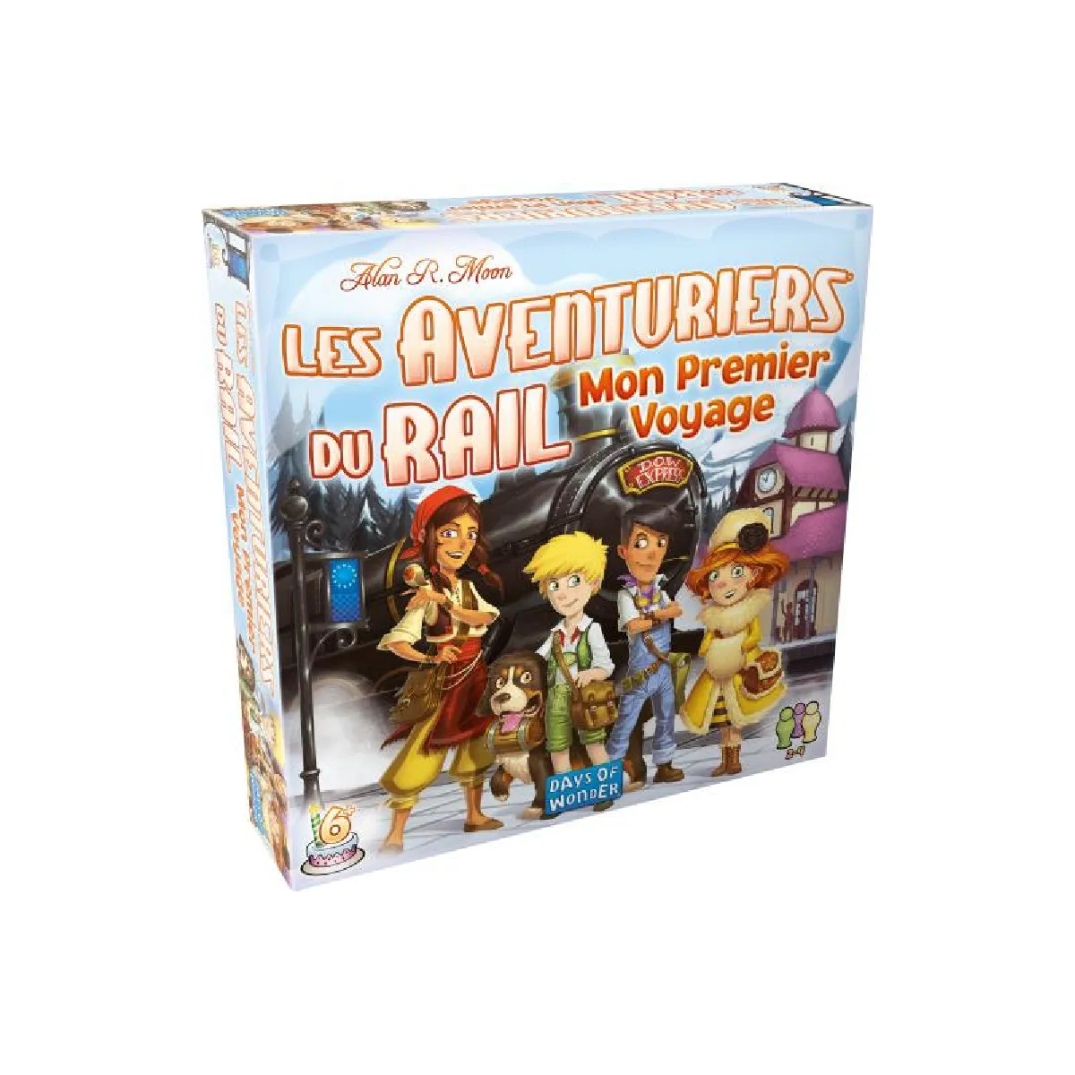 Days Of Wonder Scot2r01fr Mon Premier Voyage Jeu De Plateau Junior 2-4 Joueurs
