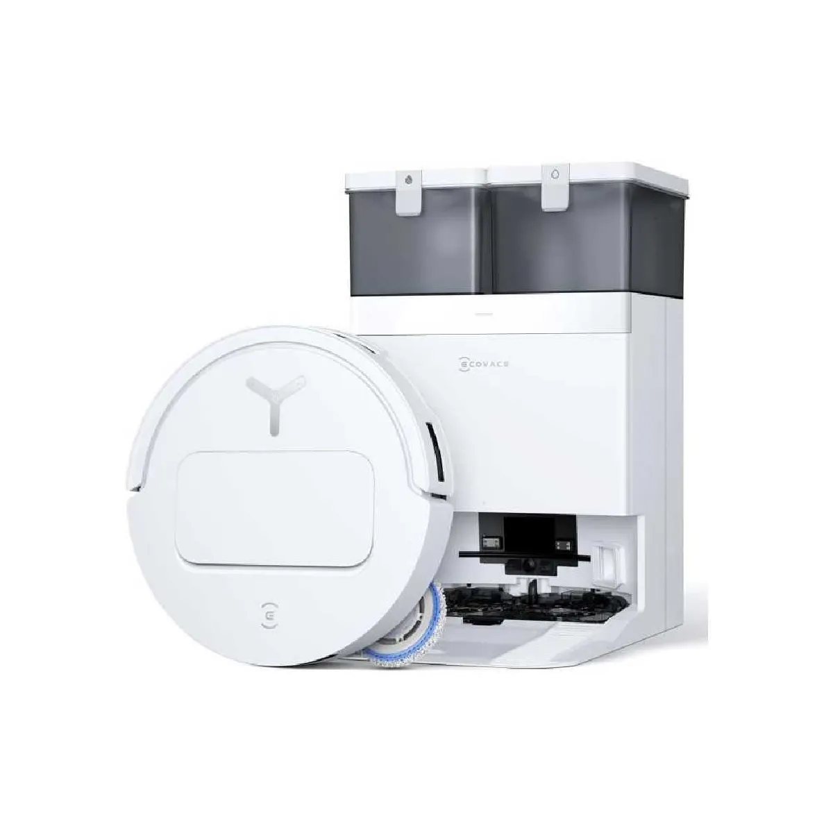 AABRB95323 Aspirateur robot laveur T50 OMNI Gen2 15 000 Pa Blanc