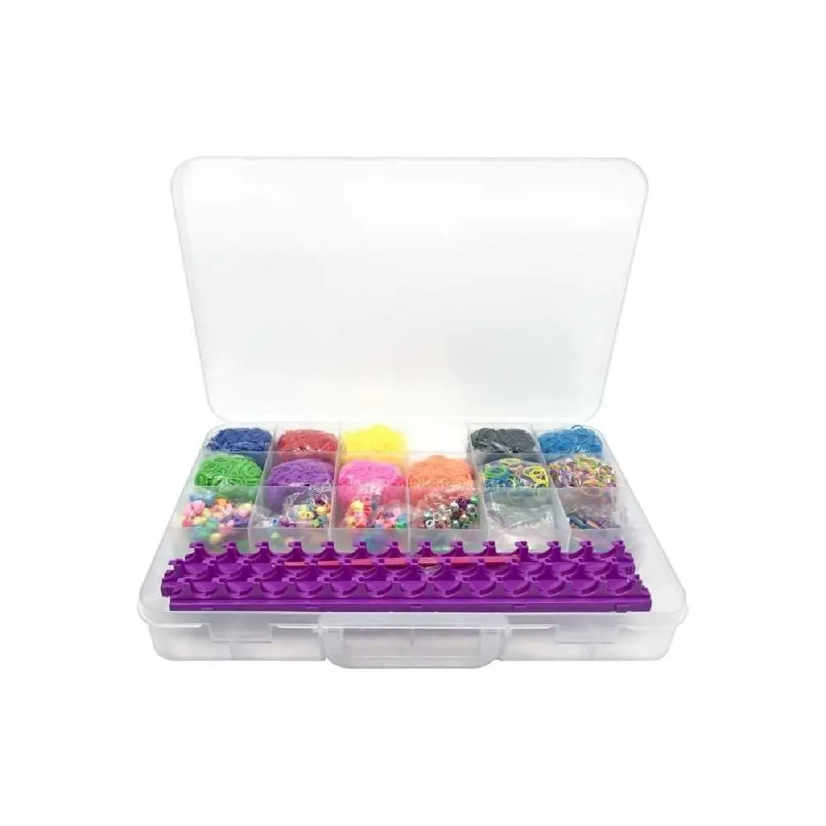 Coffret Géant Studio Élastique à Tisser LEXIBOOK – 5600 Élastiques et 360 Perles - vue 3