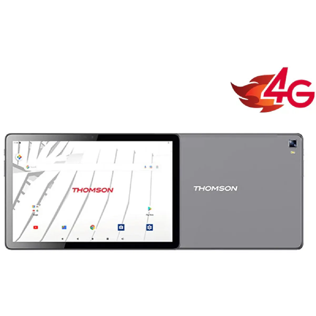 THOMSON TABLETTE TACTILE 4G ECRAN: 10 1 TEOX10 MT8SL128LTE - vue 3