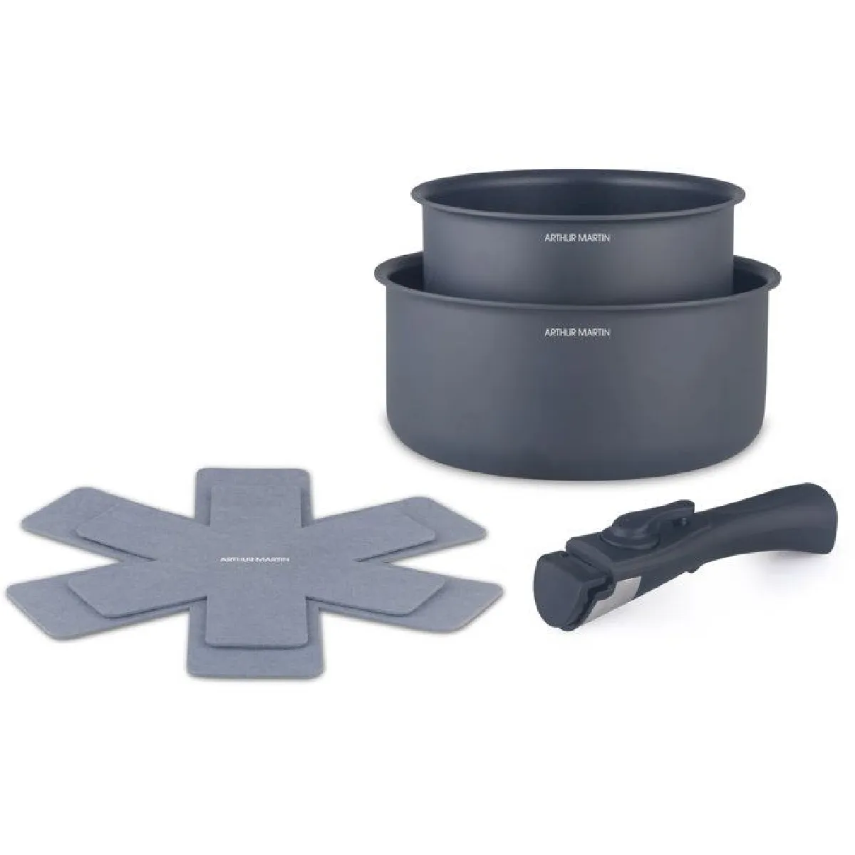 Arthur Martin Set Casseroles Aluminium