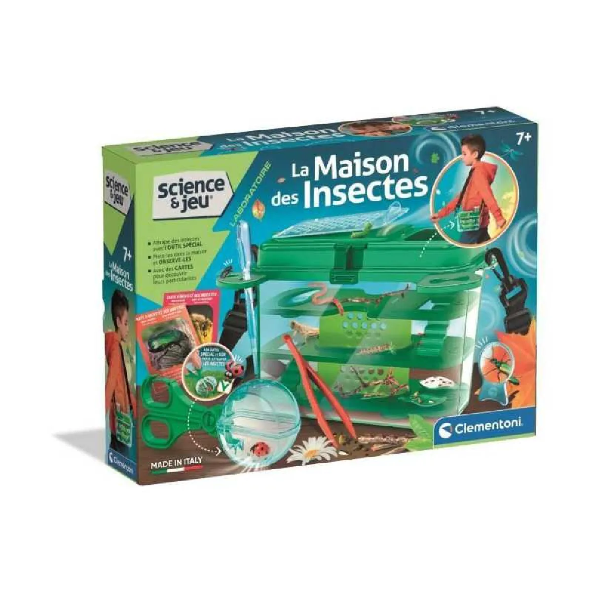 La Maison des Insectes Coffret scientifique d'observation 26x35x7 cm