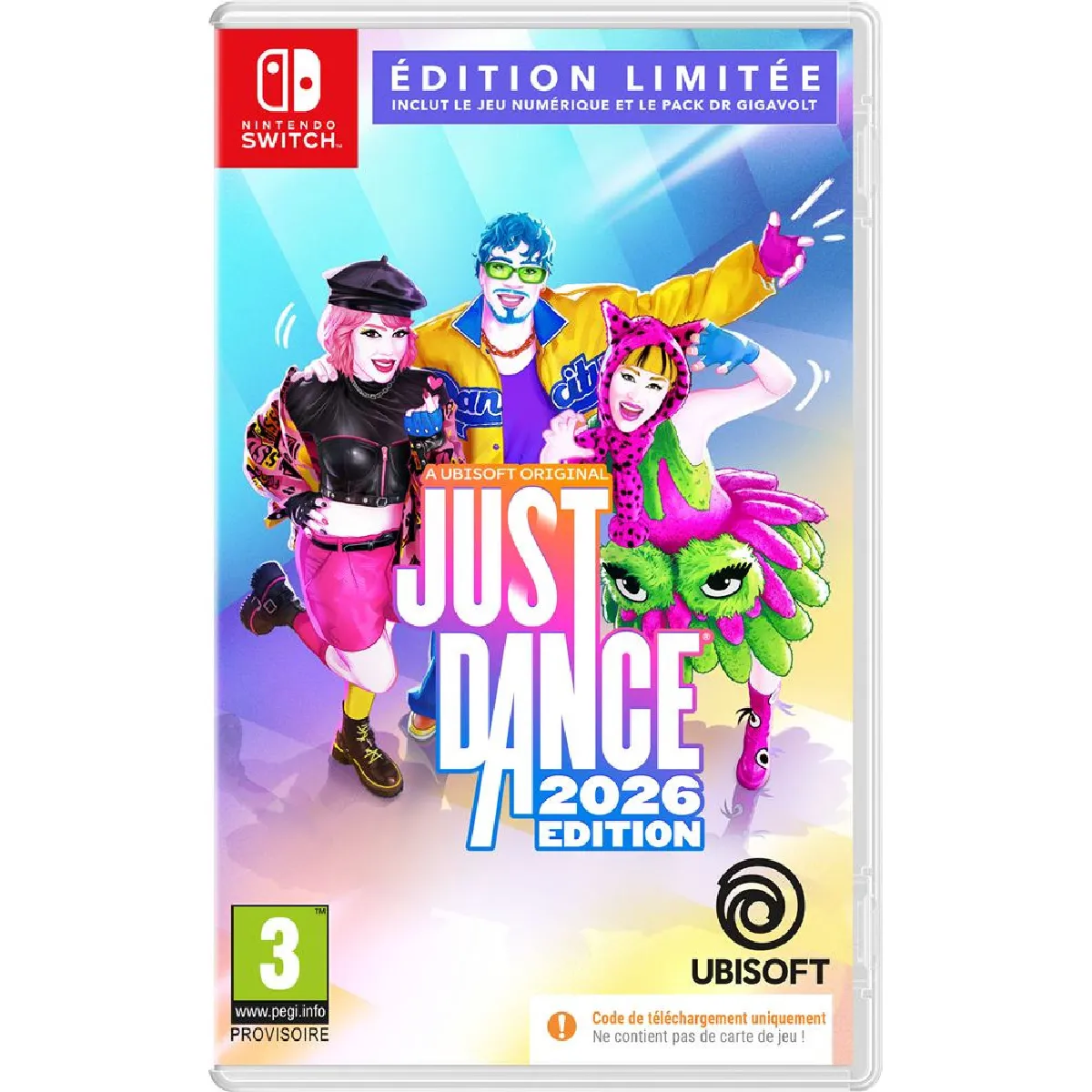Just Dance 2026 Limited Edition Code in a box Nintendo Switch - vue 2