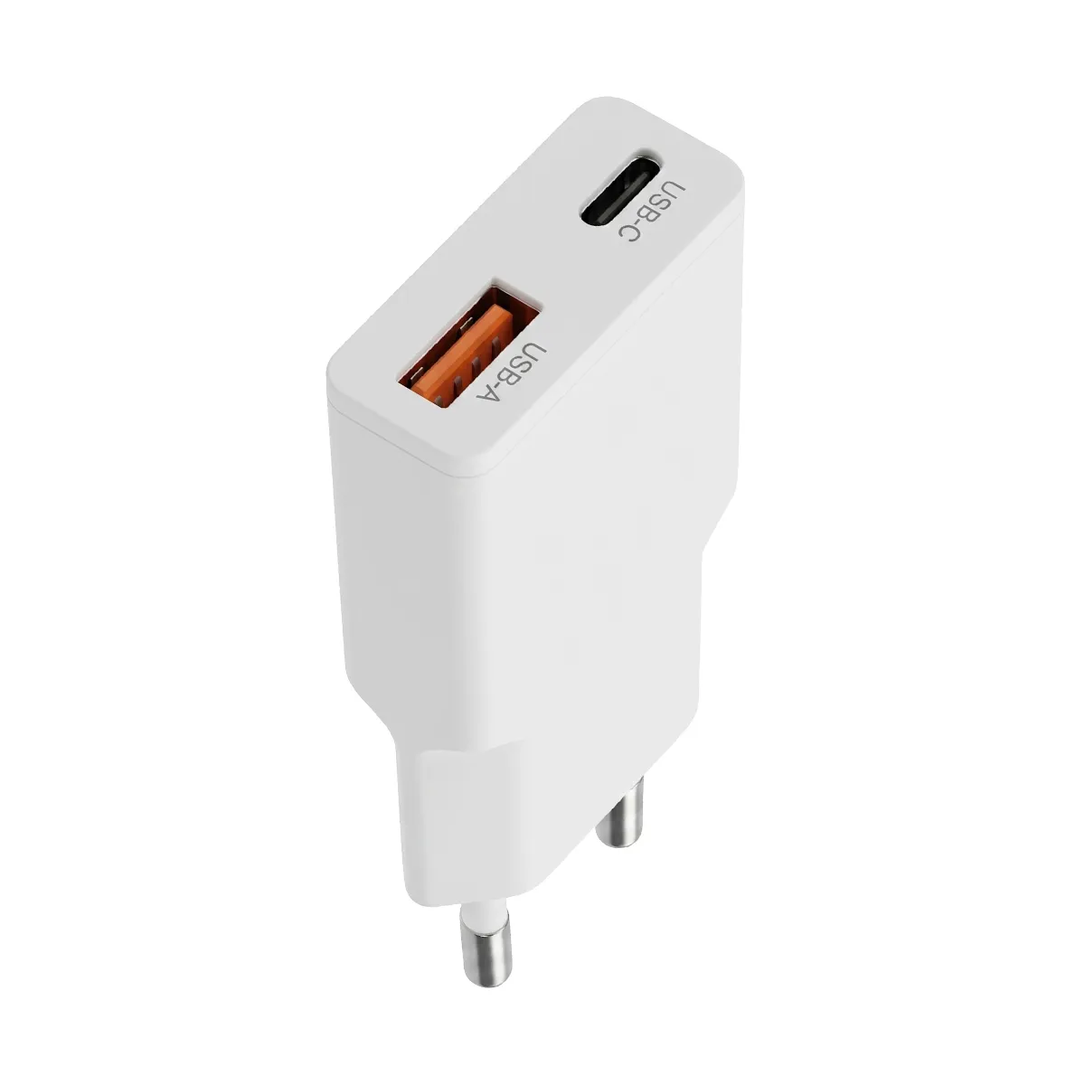 Nedis Blanc Chargeur Secteur Gan 30W Usb-C Power Delivery Et Usb-A