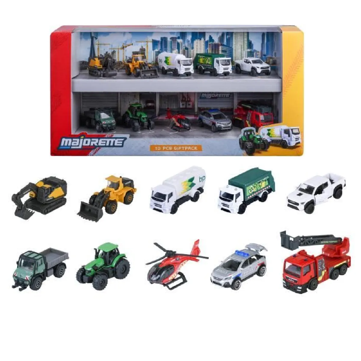 Smoby coffret véhicules métal 10 pcs