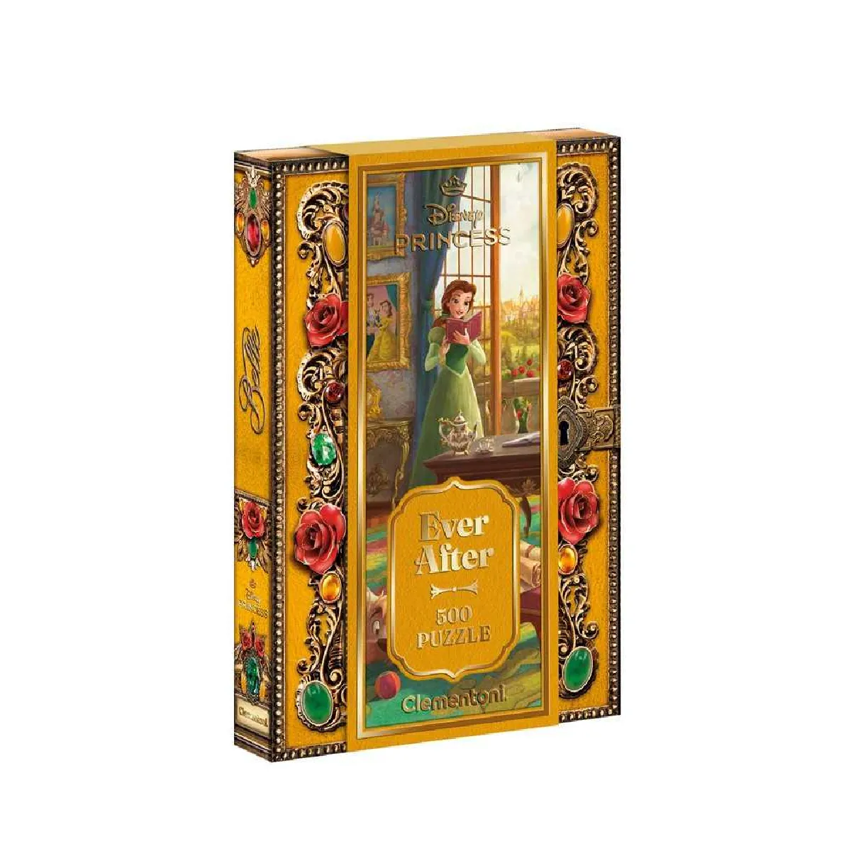 CLI-35157 Puzzle 500 pièces Disney Princess Belle 49 x 36 cm