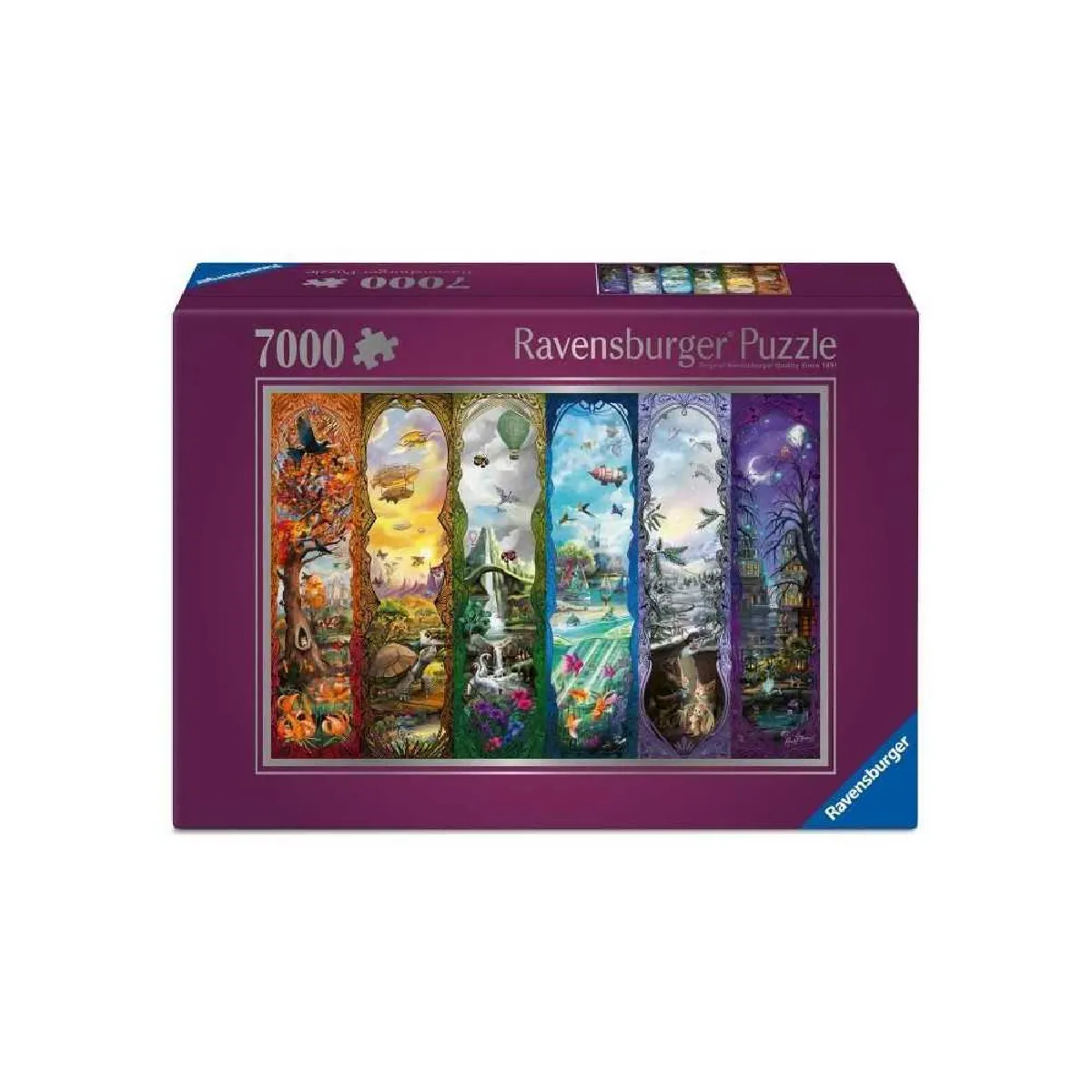 Puzzle 7000 pièces : Les six portails Ravensburger France - vue 2