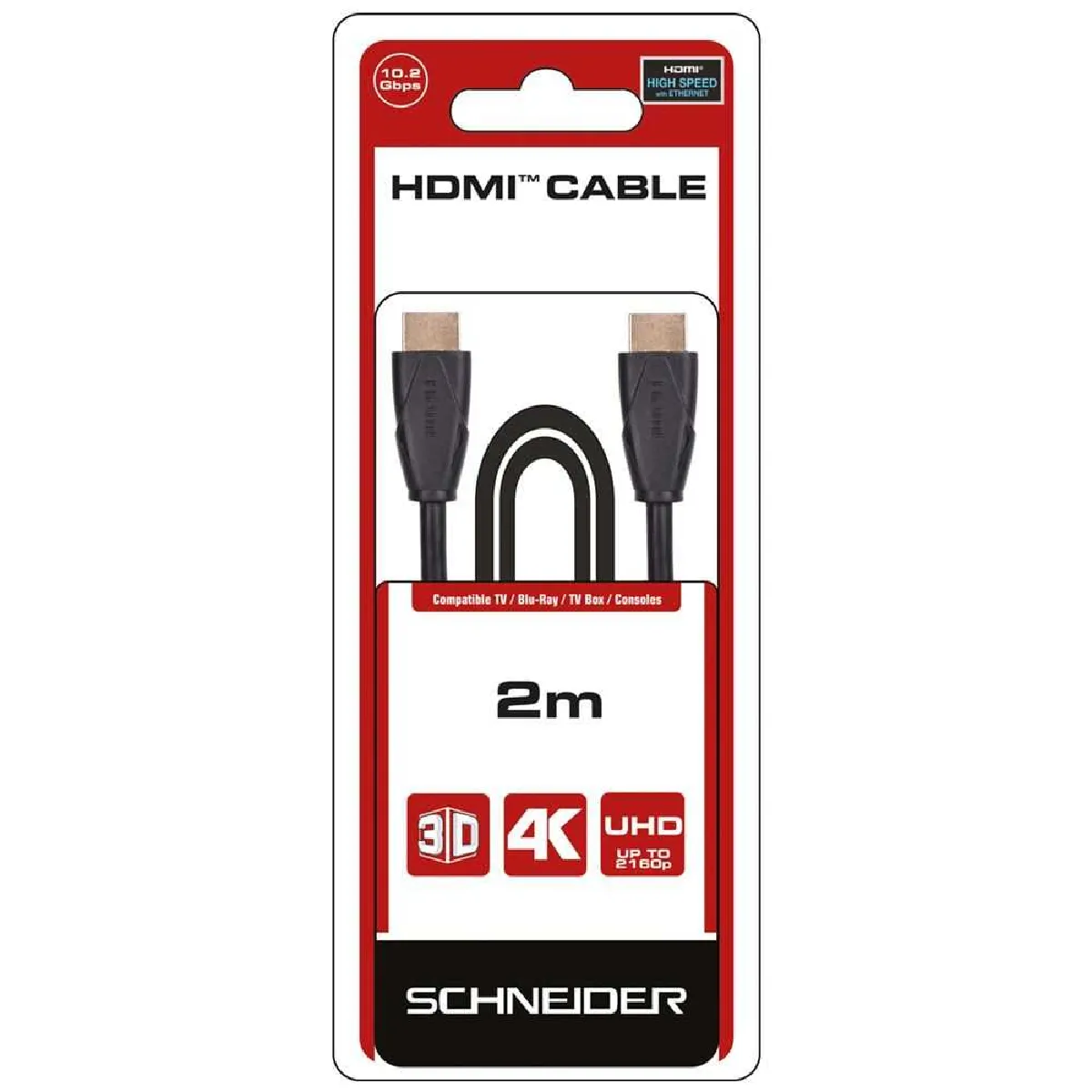 Câble HDMI Schneider 2 - vue 2