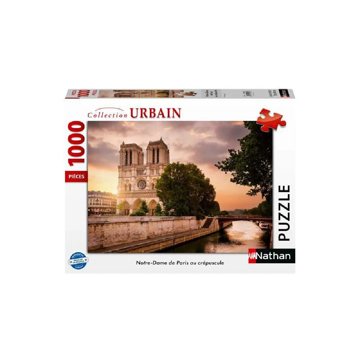 Nathan Puzzle Notre-Dame de Paris - 1000 pièces