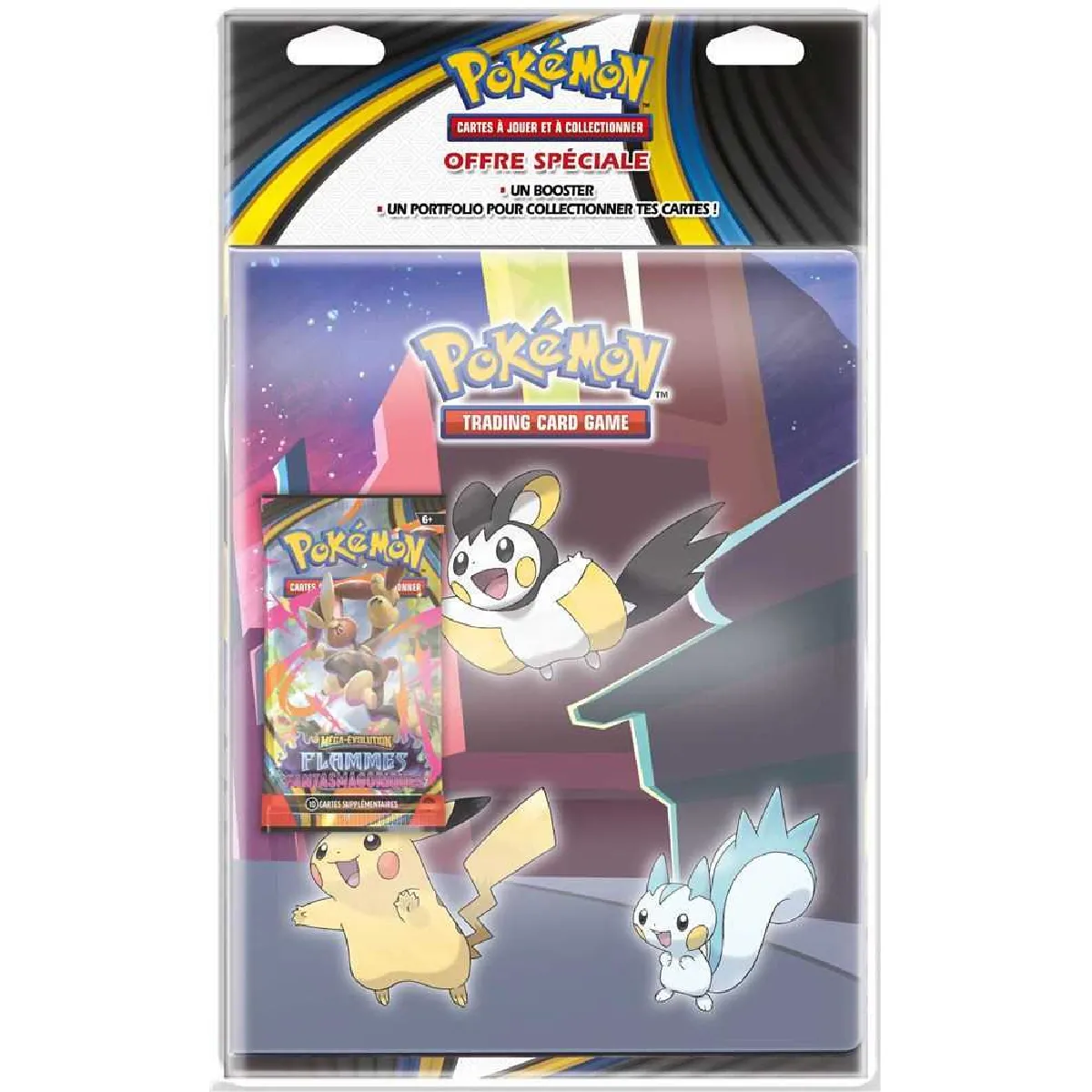 Carte à collectionner Pokémon EV12 Pack Portfolio et Booster Modèle aléatoire