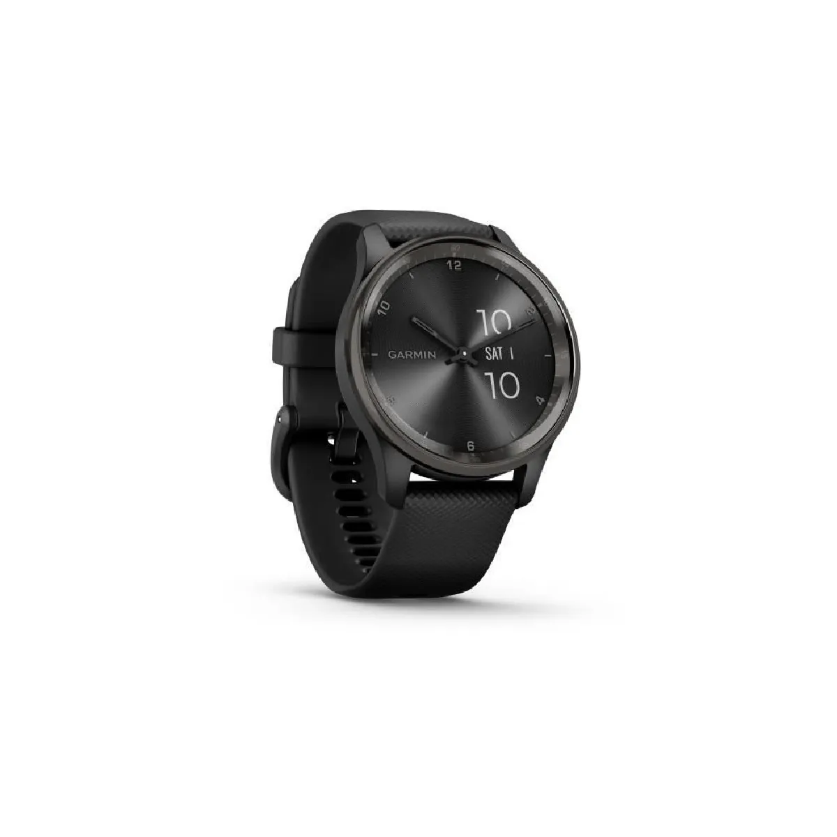 vívomove Trend Montre hybride 40 mm Silicone Noir