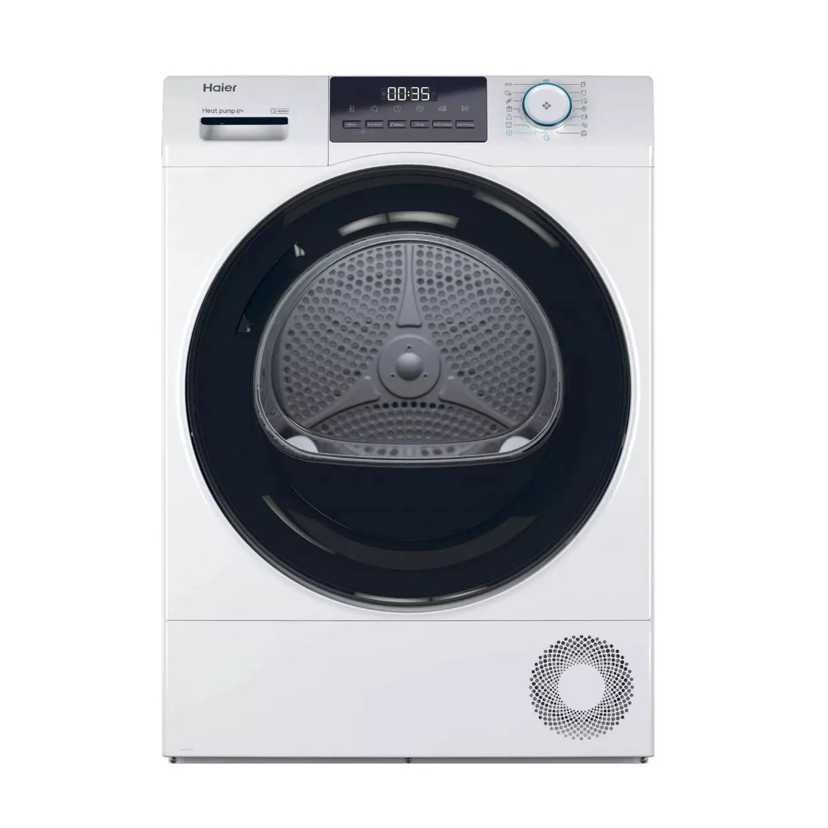 Sèche-Linge Pompe À Chaleur Haier HD80-E929E-S – 8 Kg, Classe E - vue 4
