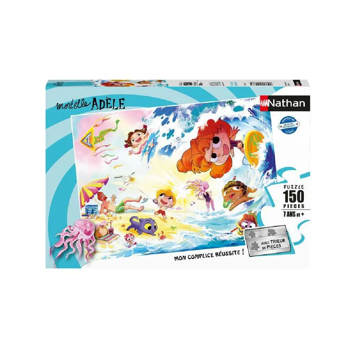Puzzle 150 pièces Nathan Une journée sensagéniale Mortelle Adèle - vue 9