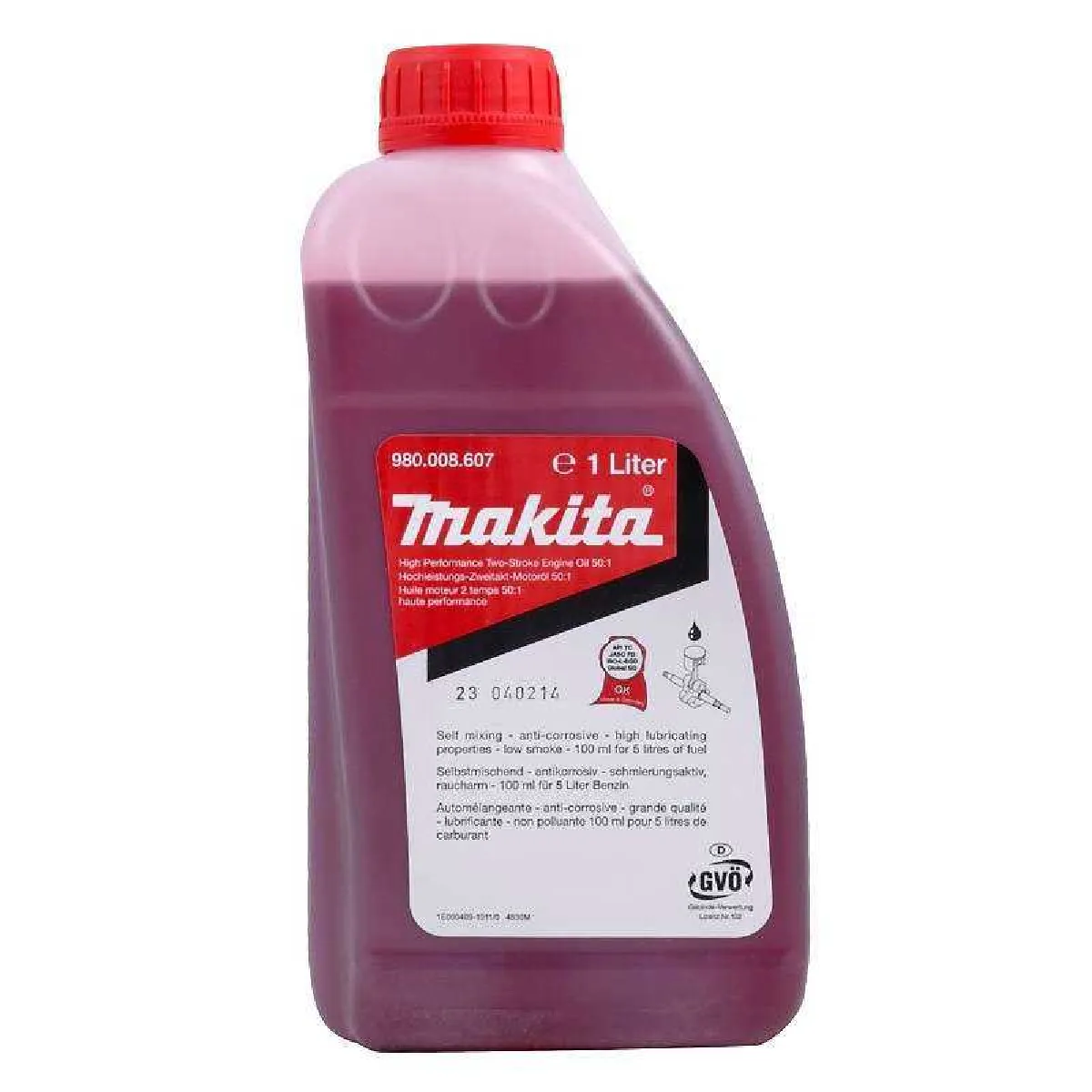 Huile moteur 2 temps Makita 980008607 - vue 2