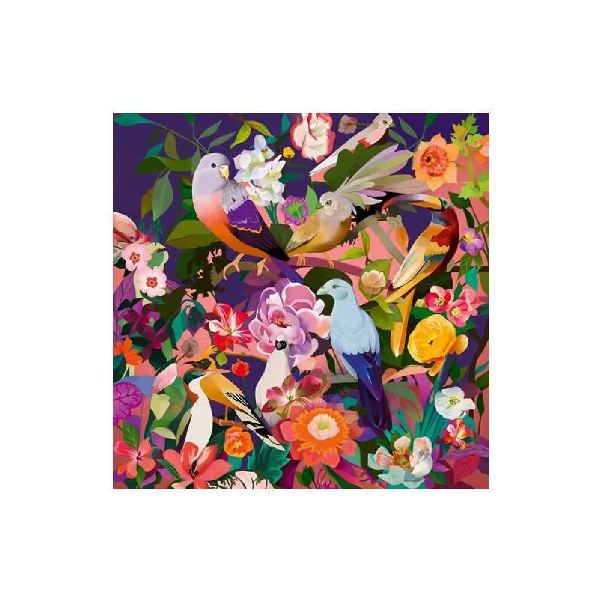 Puzzle 750 pièces : Art & Soul : Observation des oiseaux Ravensburger France - vue 6