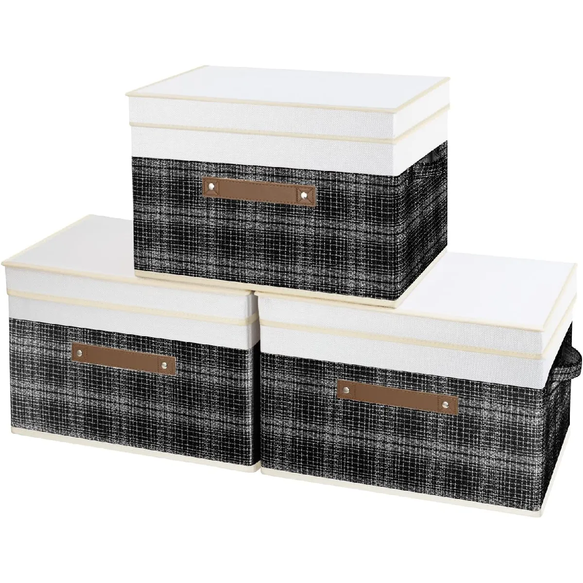 Vendos85 Vert Set De 3 Boîtes De Rangement