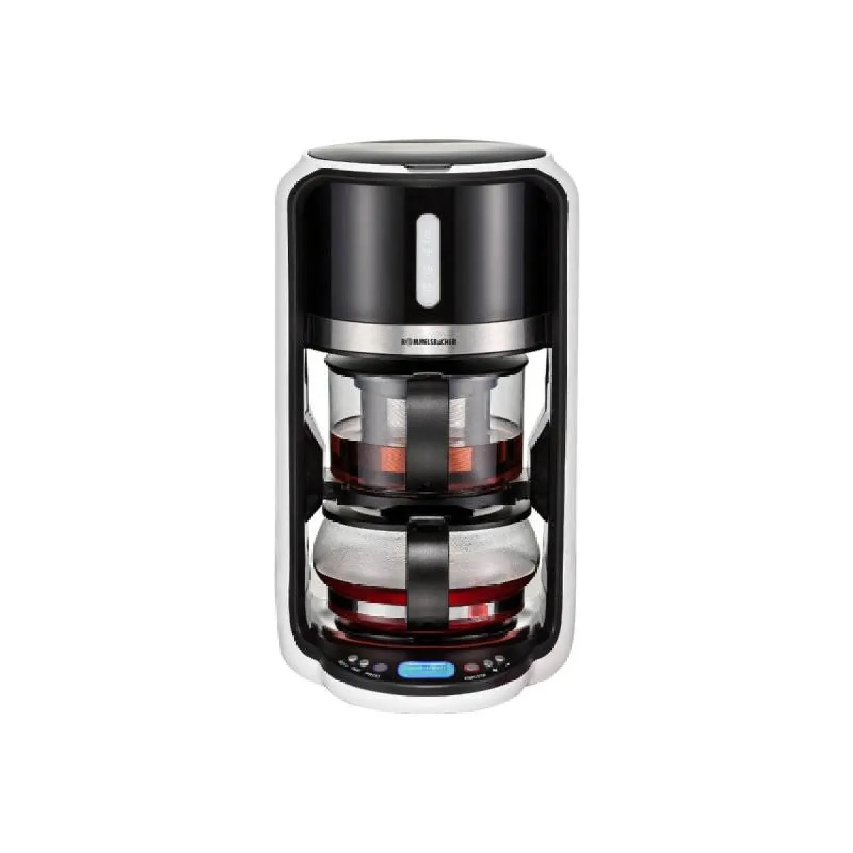 Rommelsbacher Noir/Argent Ta 1200 Théière Électrique 1 L