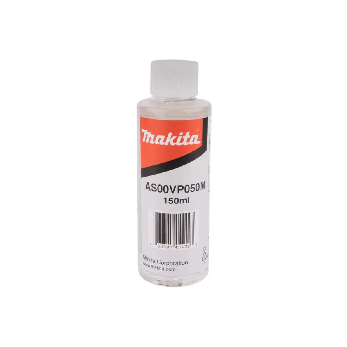 Flacon d'huile 150ml pour pompe à vide DVP180 Makita AS00VP050M - vue 2