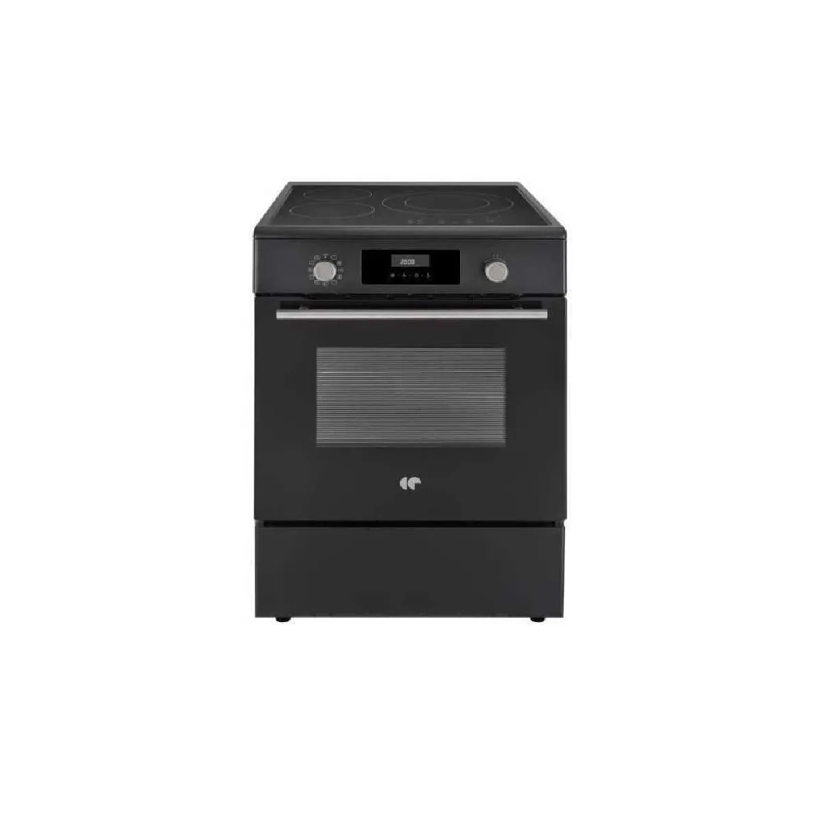 CONTINENTAL EDISON  CECI60FPB - Piano induction 3 foyers - 65 L pyrolyse - Noir