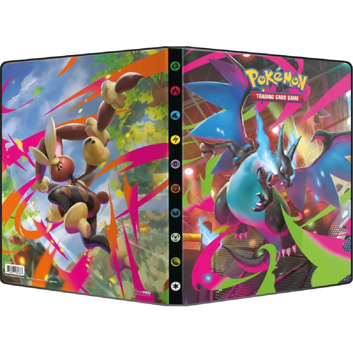 Cahier Range-Cartes Pokémon 16088 – Flammes Fantasmagoriques, Capacité 252 Cartes - vue 2