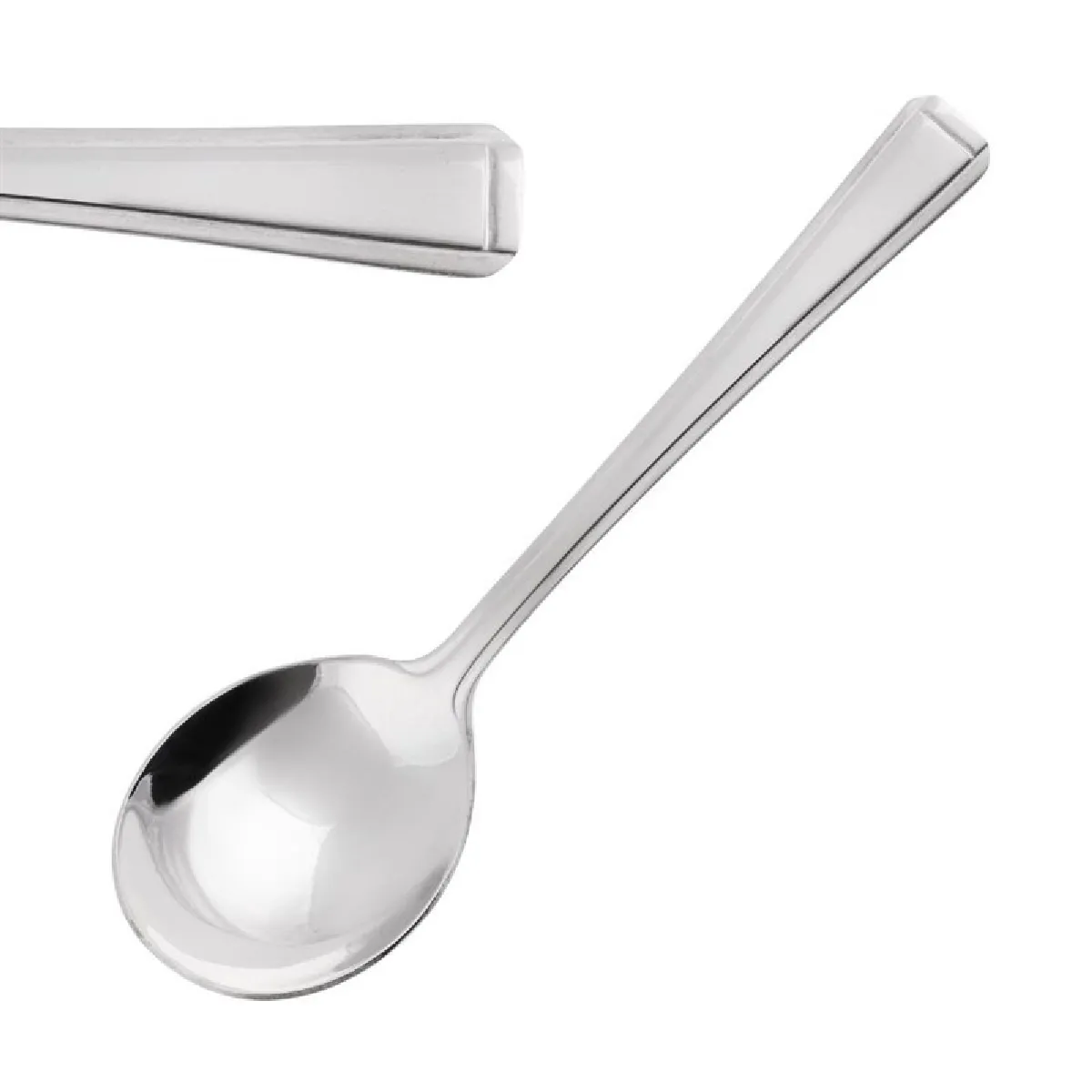 Olympia Cuillère À Soupe Ronde 172 Mm Harley Lot De 12