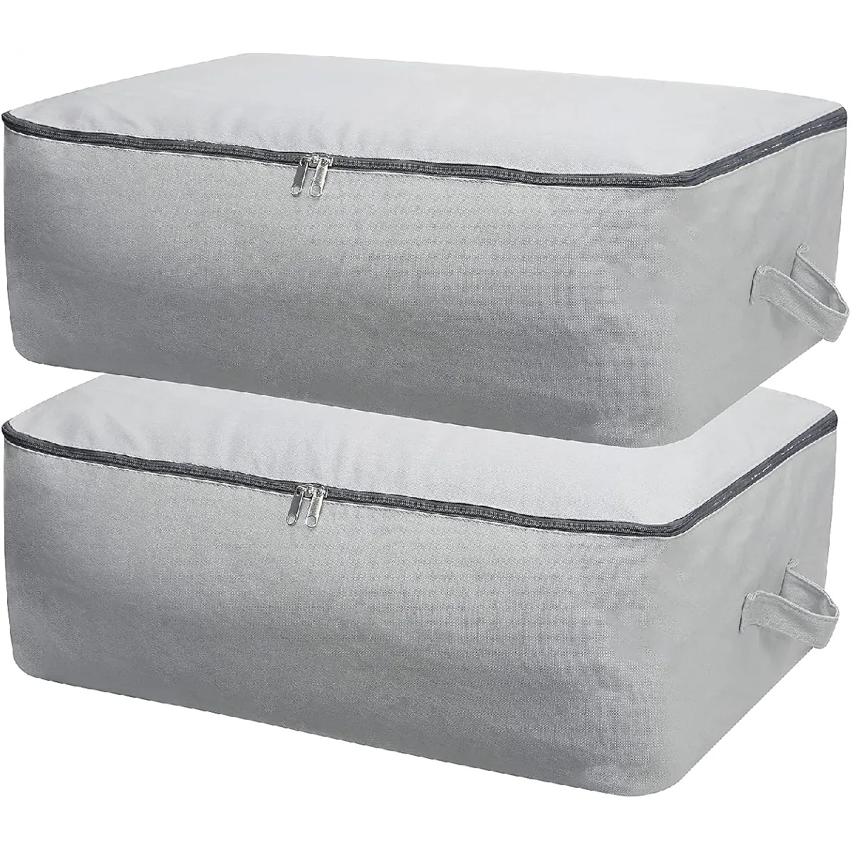 Vendos85 Gris Panier De Rangement Coton