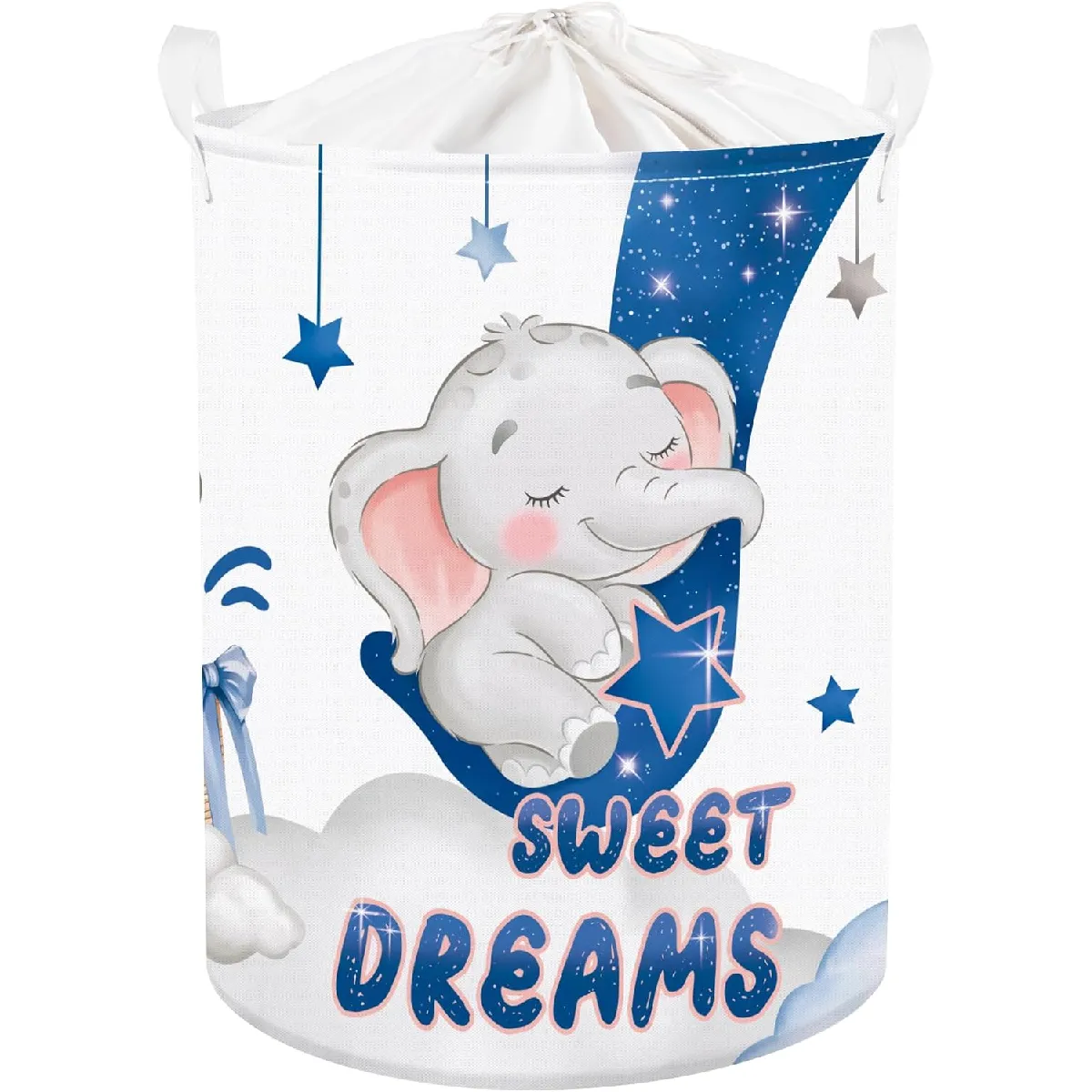 Vendos85 Panier À Linge Pliable - Multicolore