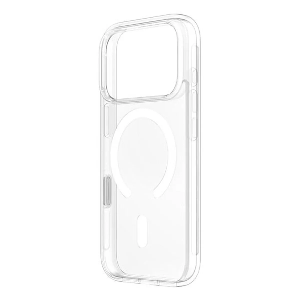 Belkin SheerForce Clear Coque iPhone 17 Pro Coque de Protection Compatible MagSafe Design Fin Protection Antimicrobienne Antirayure Magnétique et Anti Impacts