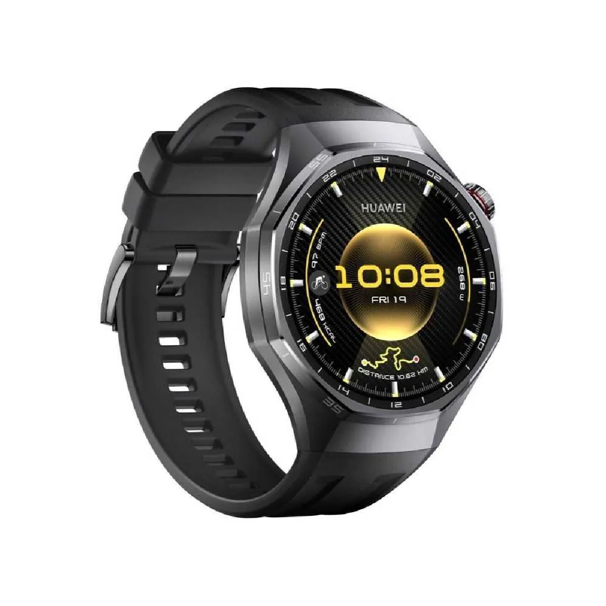 Watch GT6 Pro 46 mm Montre connectée AMOLED 1,47 fluoroélastomère noir
