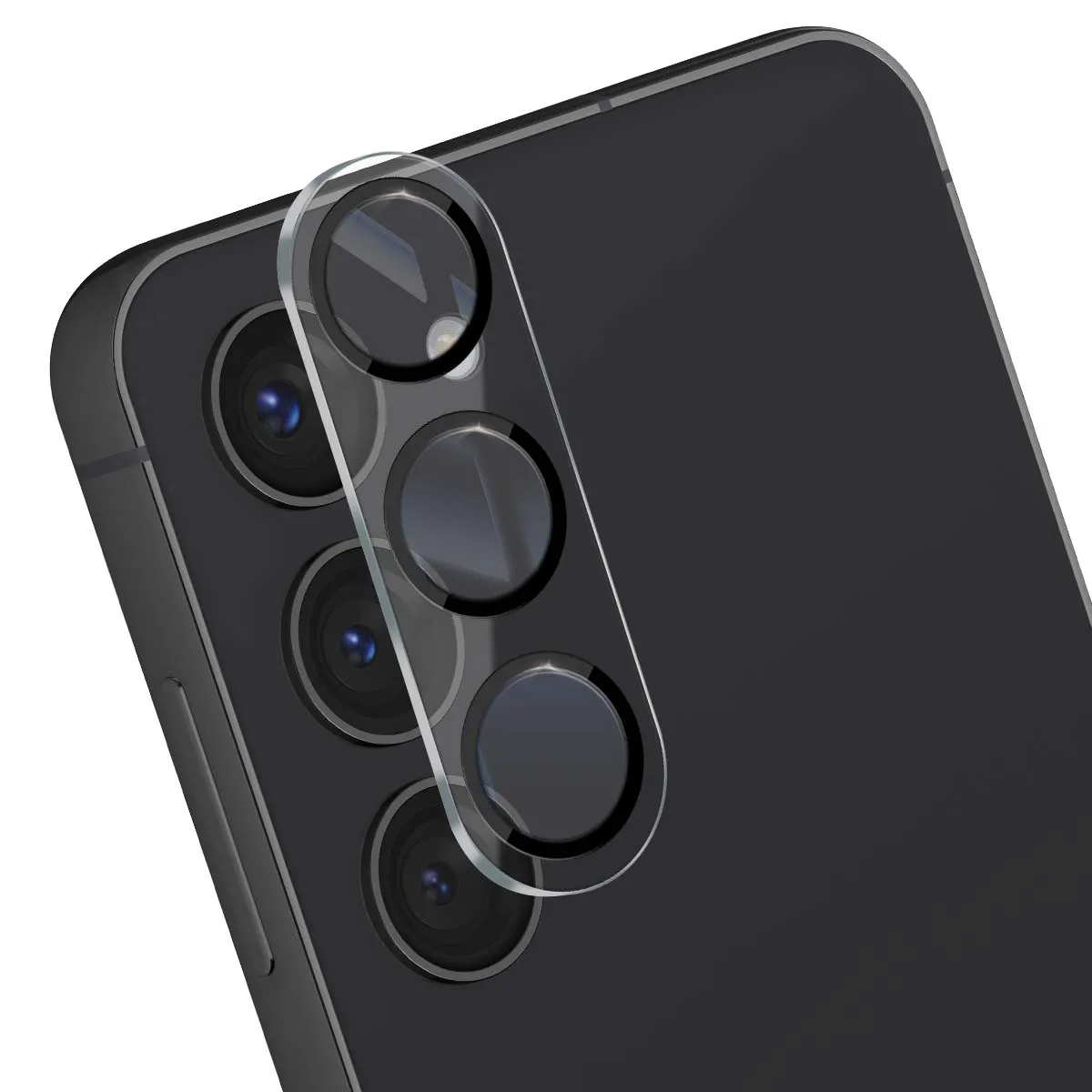 Crong Protection D'objectif Caméra Pour Galaxy S23 Série Lens Shield Transparent