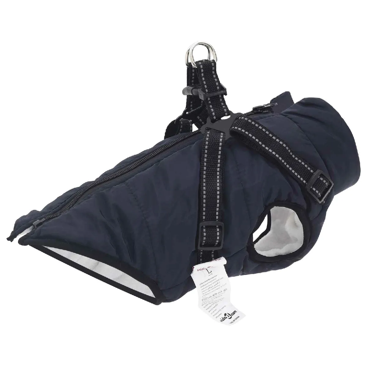 vidaXL Manteau pour chien Fleece et Polyester - vue 2