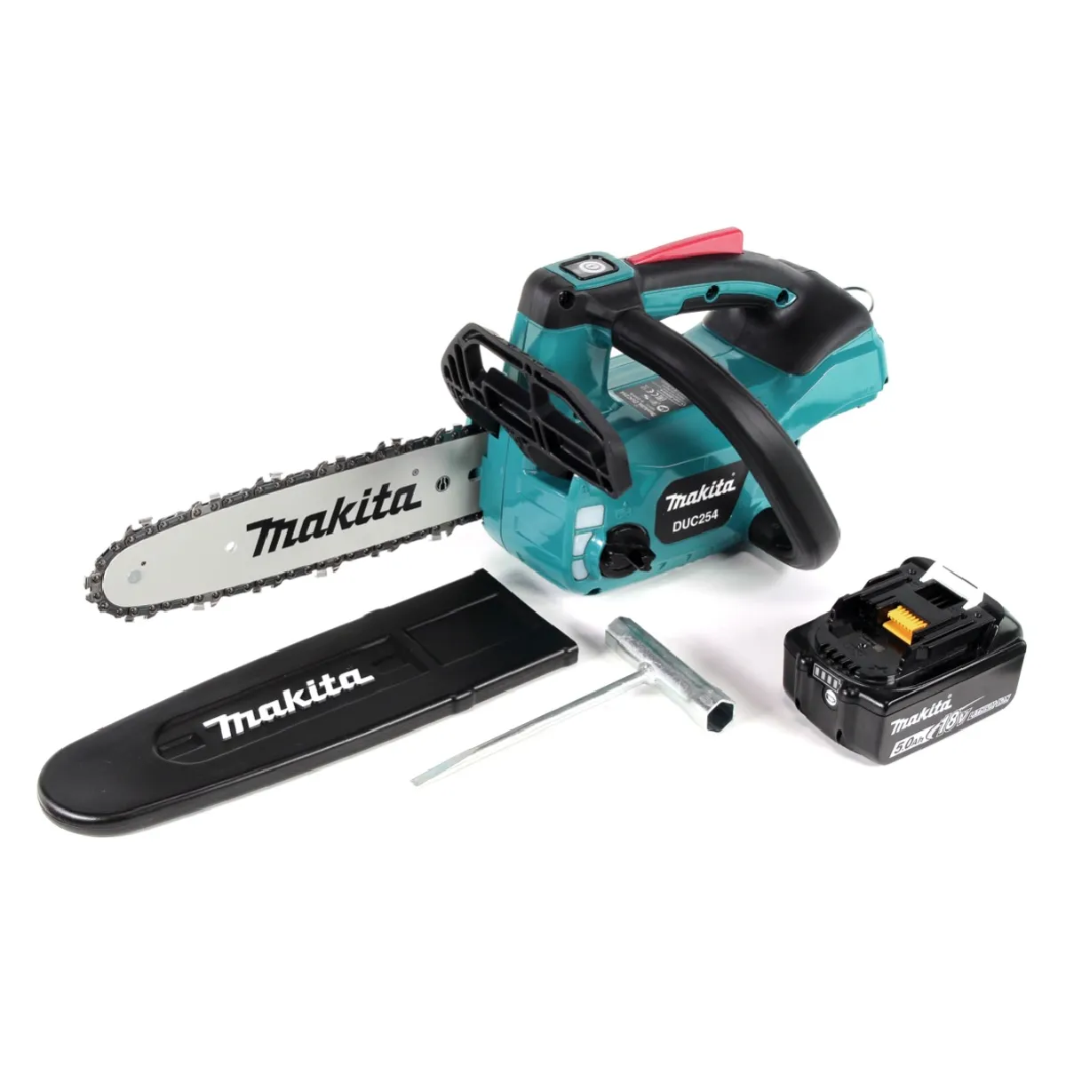 Makita DUC 254 T1 18 V Brushless Tronçonneuse sans fil 25 cm + 1x Batterie 5 0 Ah sans Chargeur - vue 6