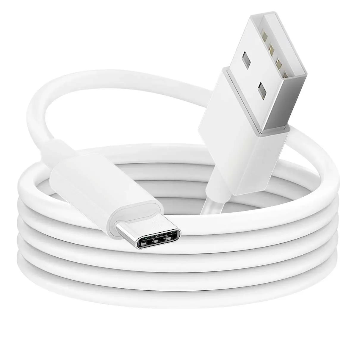Borofone Blanc Câble Usb-C Vers Usb-A Charge Rapide Et Synchronisation 1M