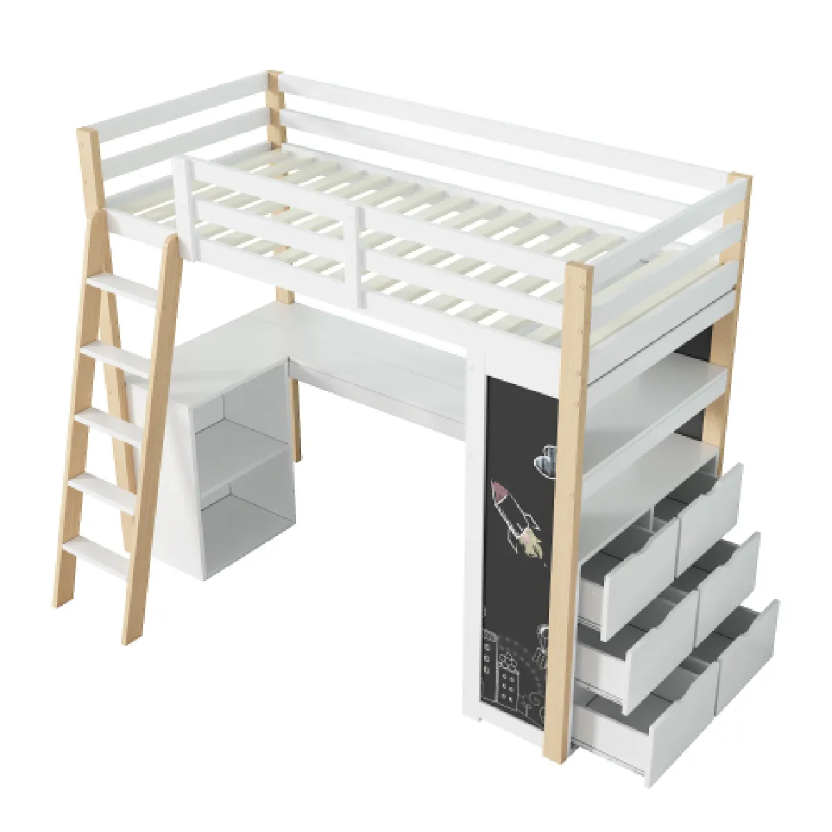 Lit mezzanine enfant d'occasion - Ameublement