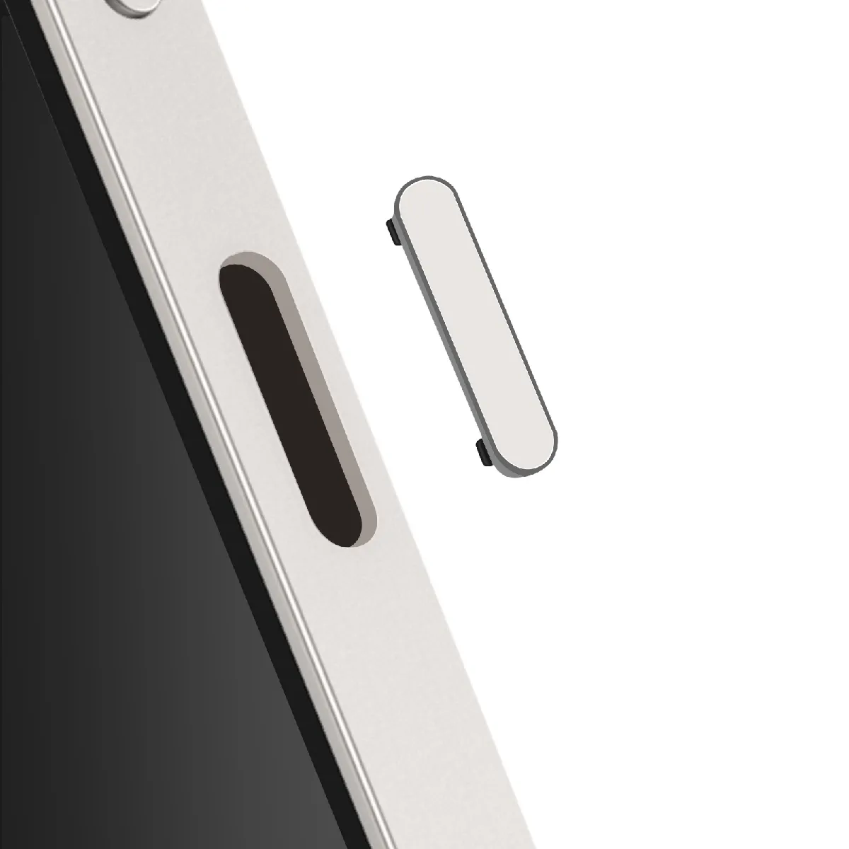 Samsung Bouton Power de Remplacement pour Galaxy S25 Ultra Service Pack