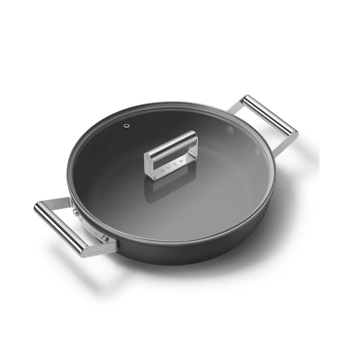 Sauteuse 28cm + couvercle DPF2812BLM SMEG