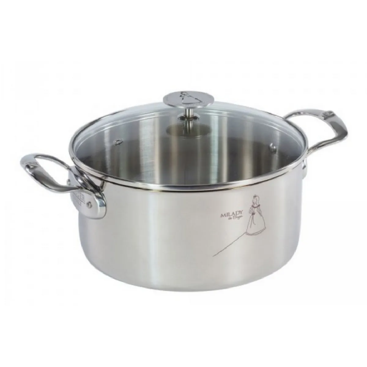 De Buyer Inox Faitout Milady Avec Couvercle Ø 24 Cm - Image 3
