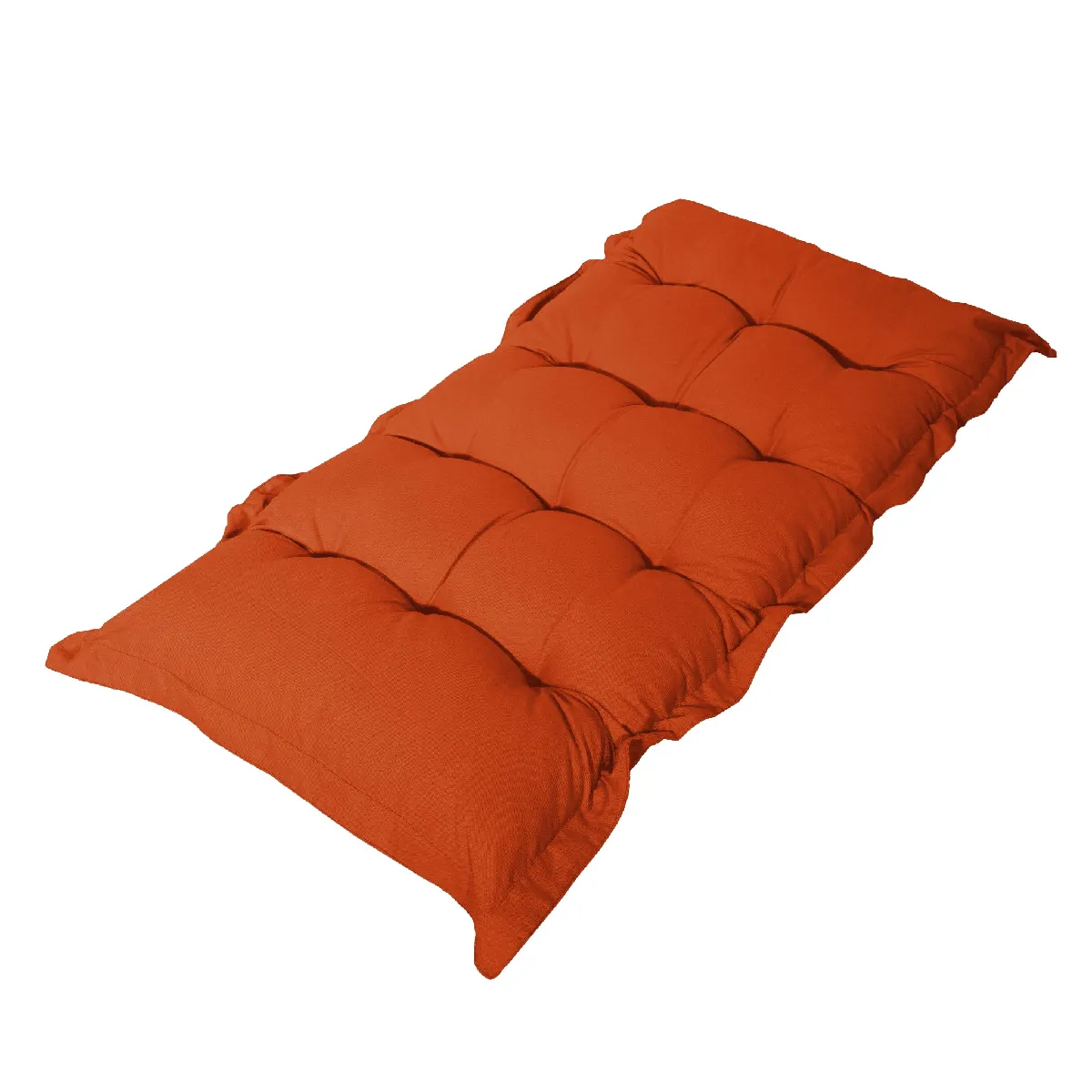 Déco Arts Orange Matelas Futon 120X60cm En Polyester