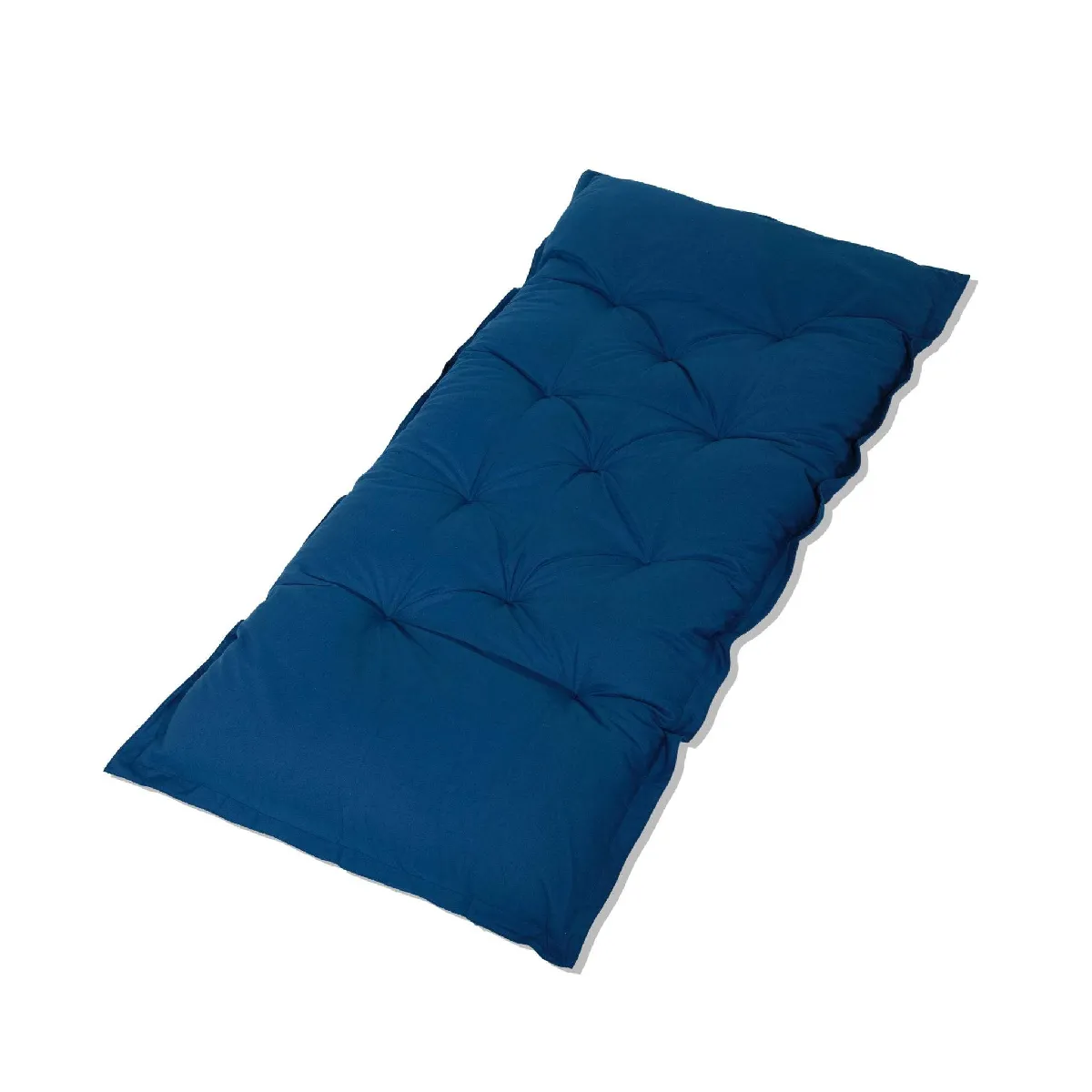 Déco Arts Bleu Futon Xxl Matelas De Sol 195X100cm En Polyester Petrole