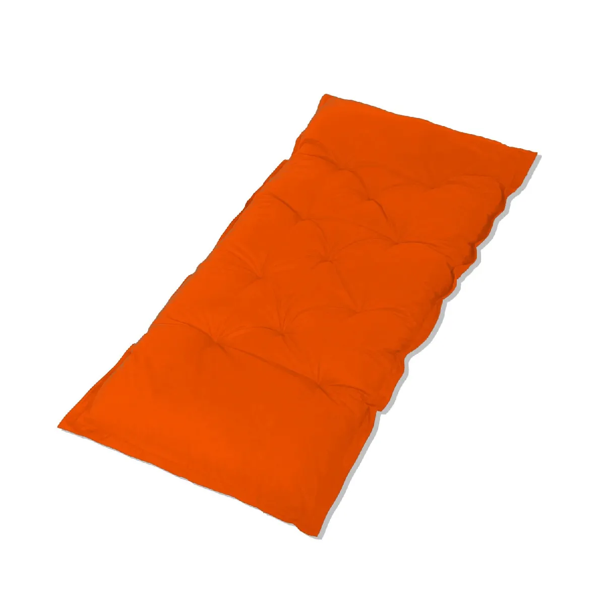 Déco Arts Orange Futon Xxl - Matelas De Sol 195X100cm