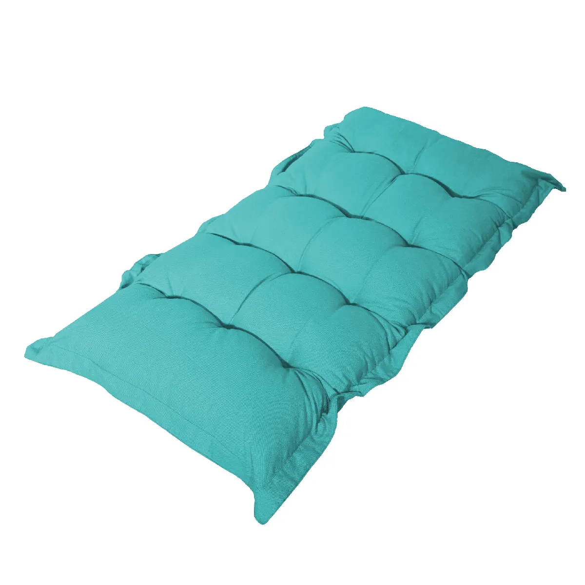 Déco Arts Bleu Matelas Futon 120X60cm En Polyester Caraibes