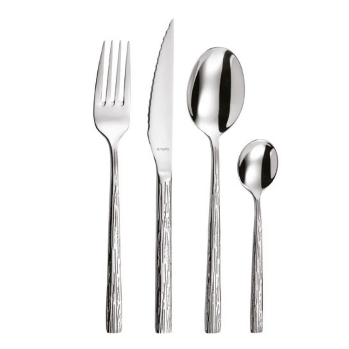 Amefa - Ménagère 24 pièces - Inox - Couverts de table - Image 2