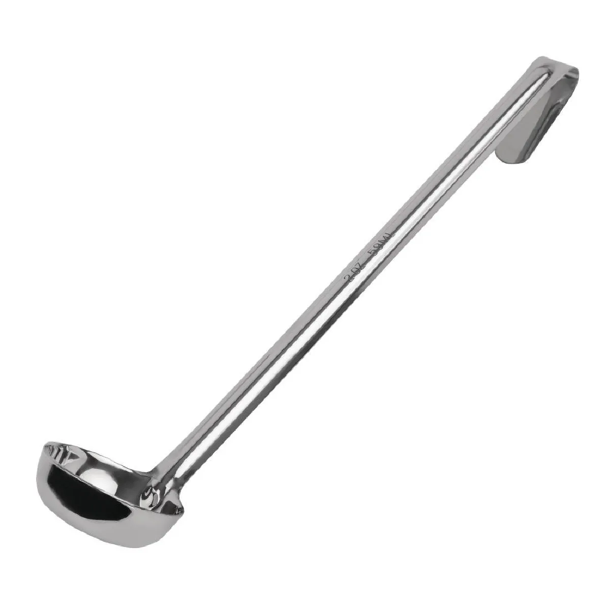 Vogue Louche Professionnelle À Fond Plat Inox 56 Ml