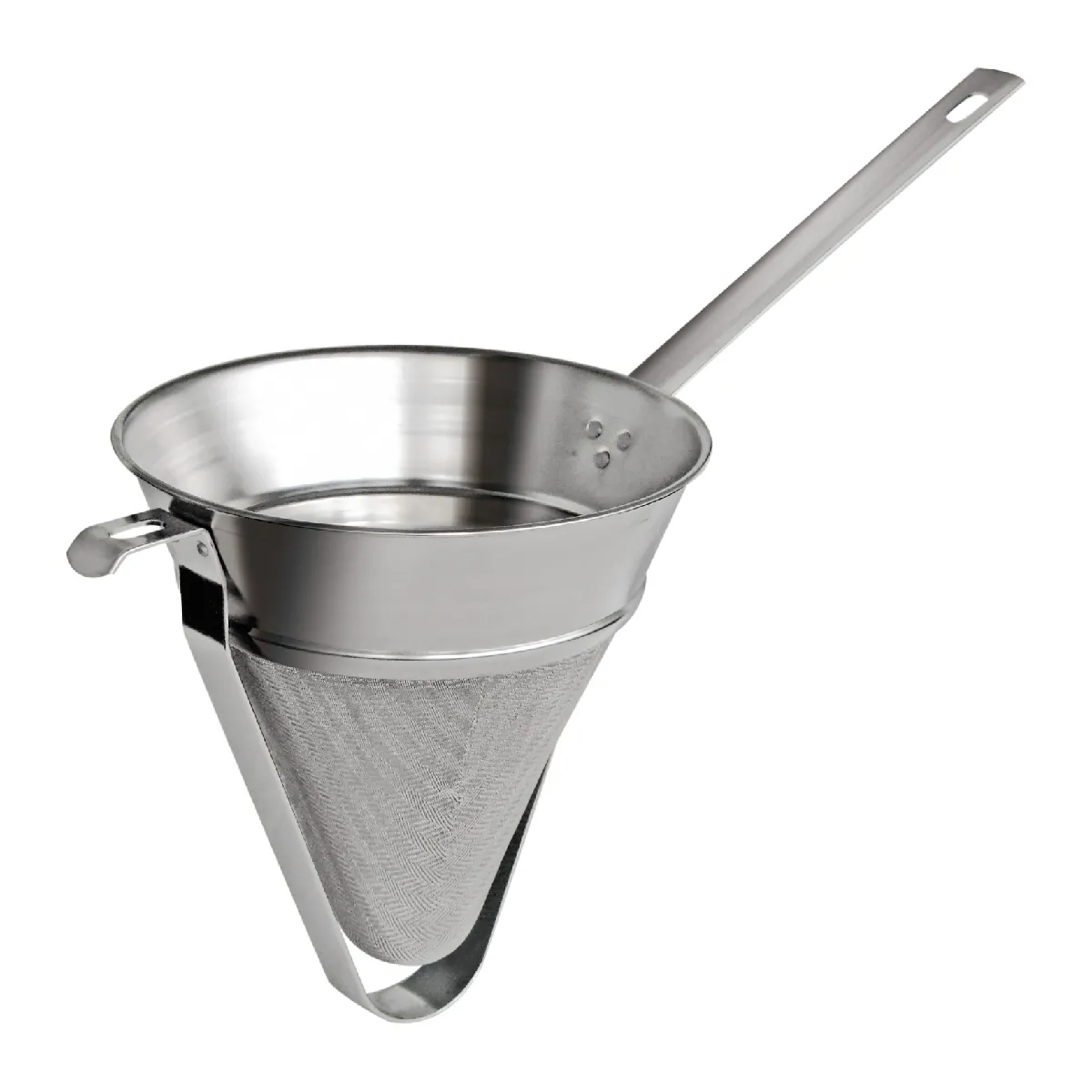 Gobel Chinois Étamine Tout Inox - Avec Renfort - Avec Crochet
