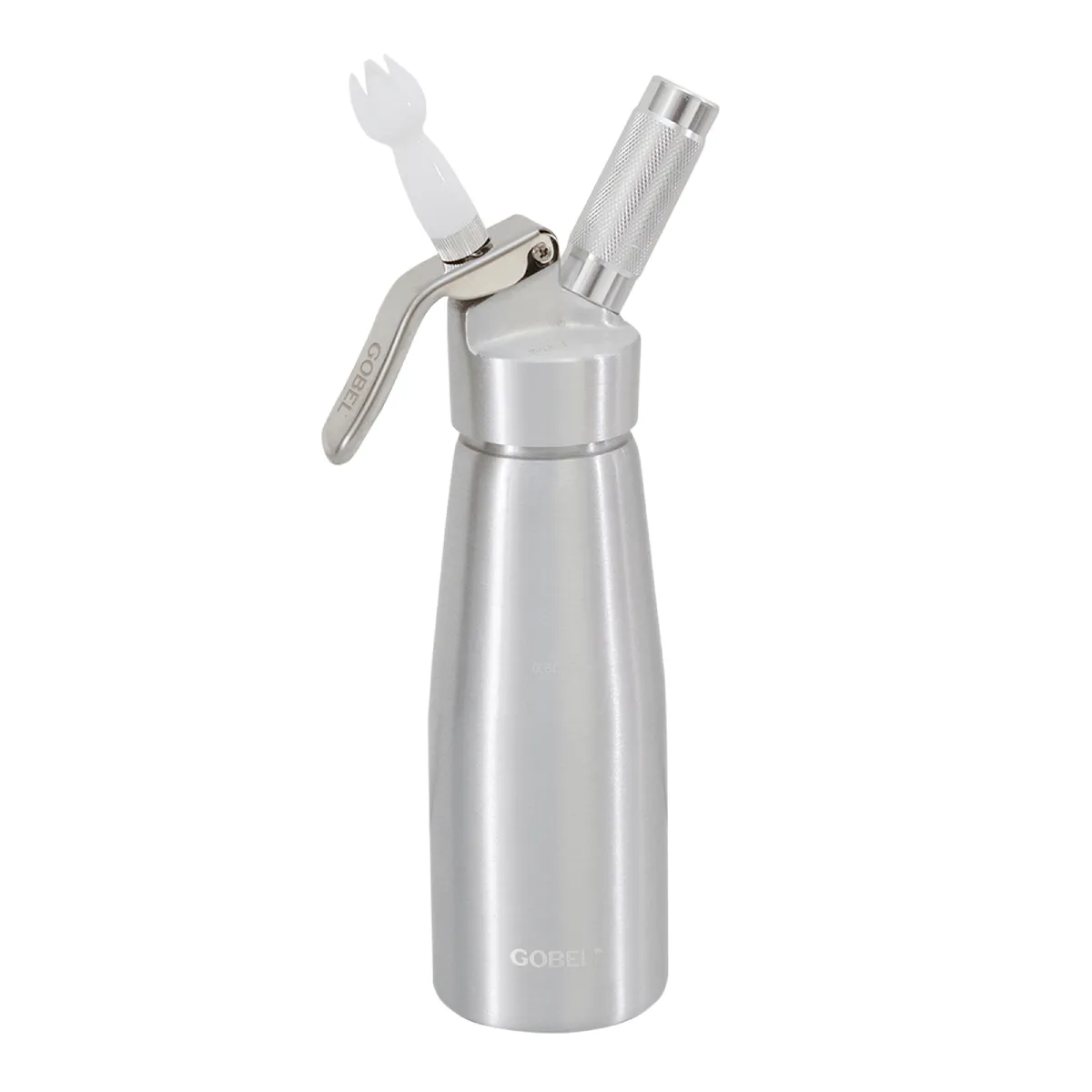 Gobel Siphon Tout Aluminium 0,5L - Creamy - 0,5 L