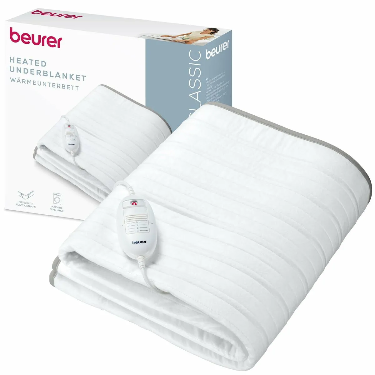 Chauffe matelas BEURER TS 17 3 niveaux de température Lavable en machine Système de sécurité Beurer - vue 3