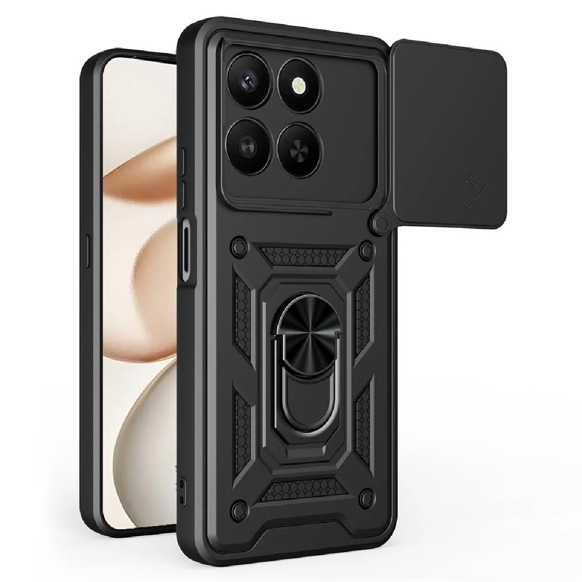 Htdmobiles Noir Coque Honor 400 Smart 5G / Honor X7d