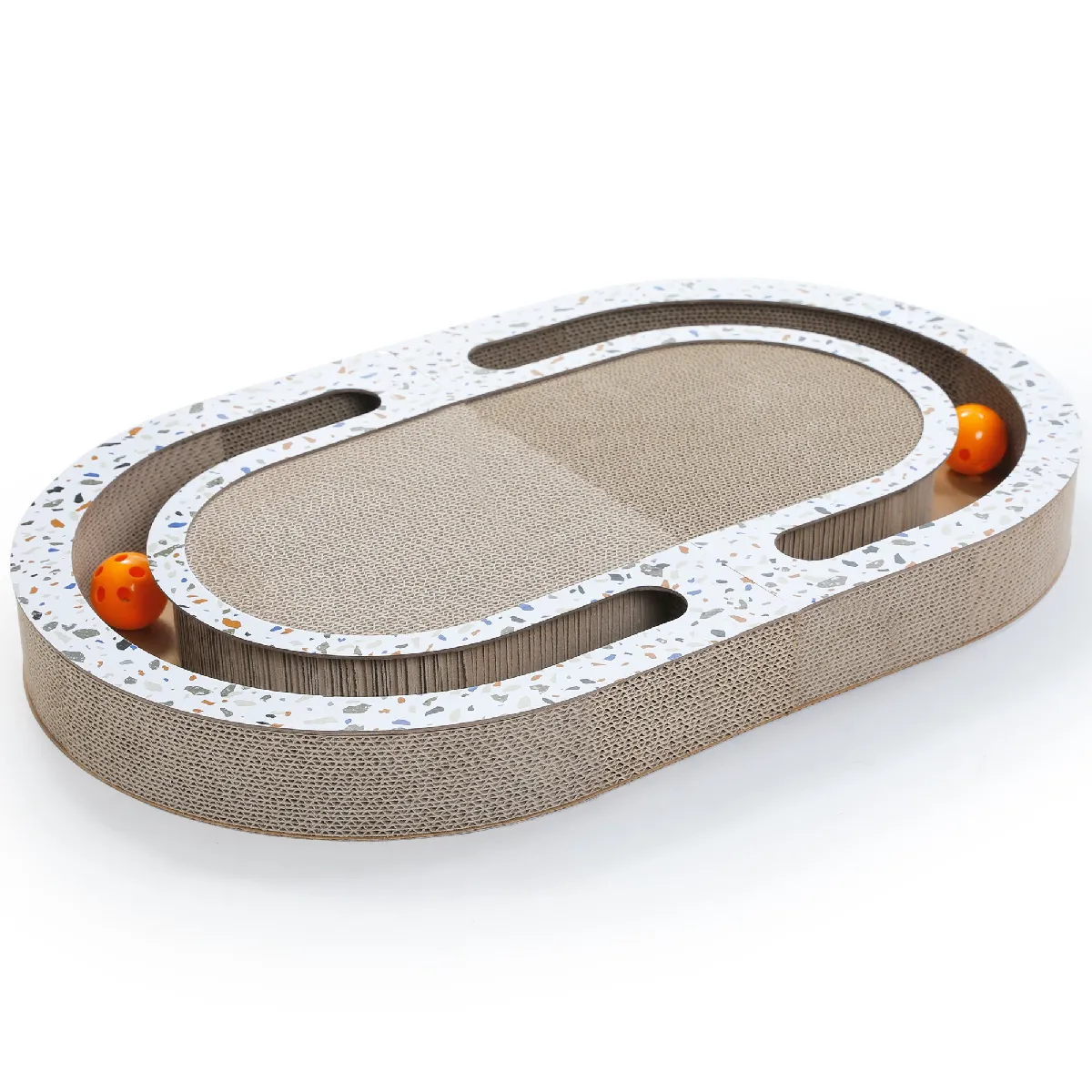 Meilleurs prix pour Griffoir pour Chat Double Face avec Jouets Interactifs